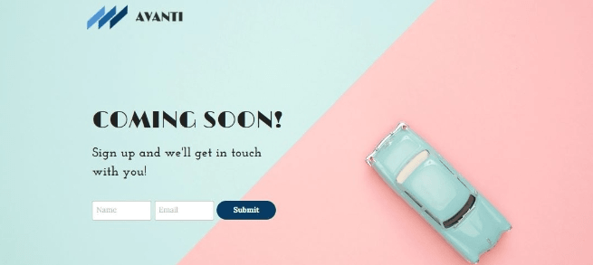 建立中的頁面 建立中的頁面